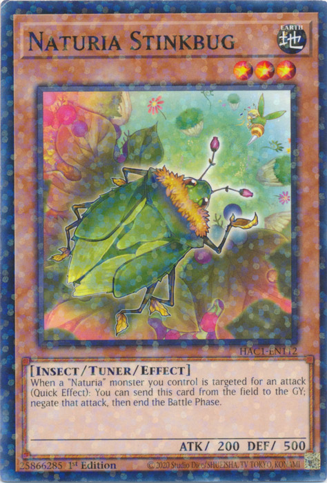 Naturia Stinkbug (Duel Terminal) [HAC1-EN112] Common | The Gaming-Verse