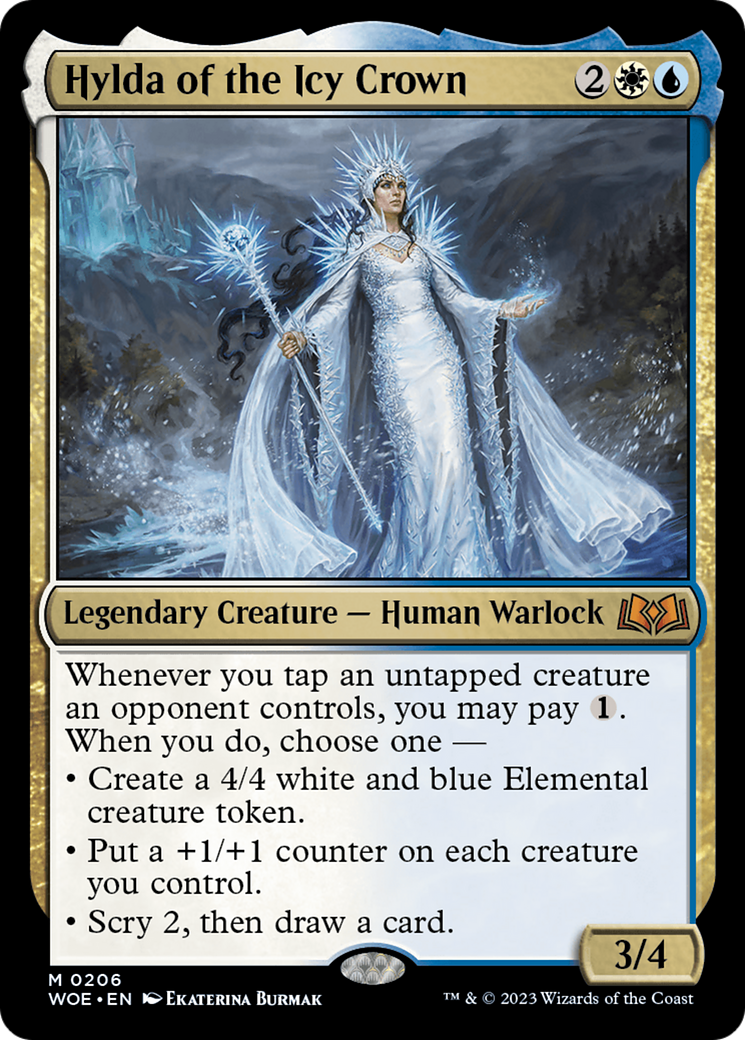 Hylda of the Icy Crown [Wilds of Eldraine] | The Gaming-Verse