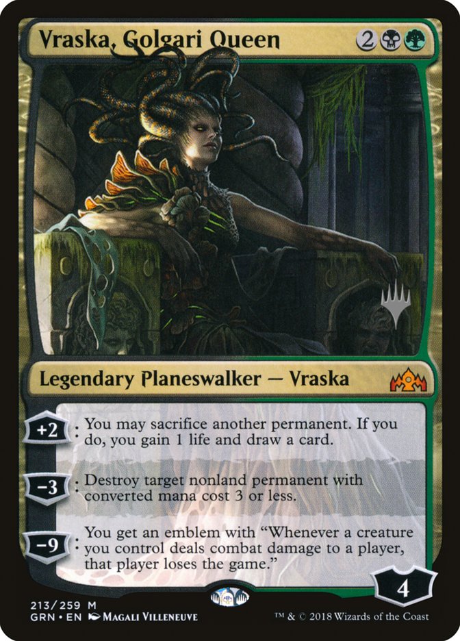 Vraska, Golgari Queen (Promo Pack) [Guilds of Ravnica Promos] | The Gaming-Verse