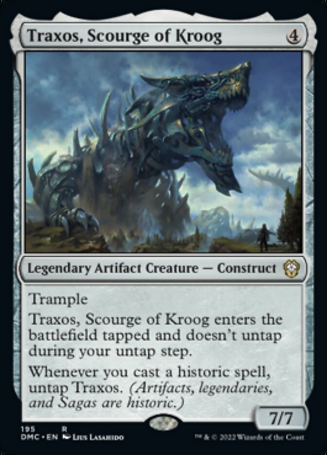 Traxos, Scourge of Kroog [Dominaria United Commander] | The Gaming-Verse