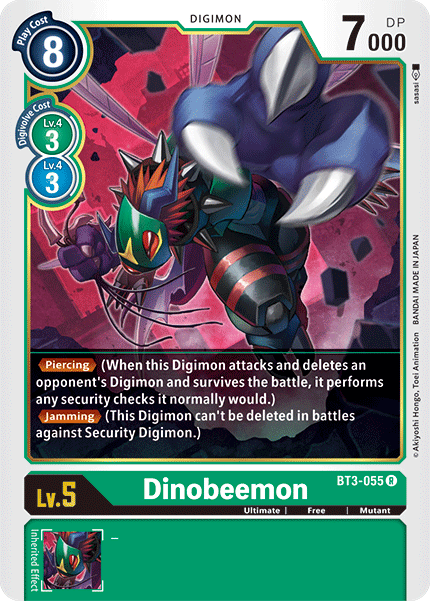 Dinobeemon [BT3-055] [Release Special Booster Ver.1.5] | The Gaming-Verse