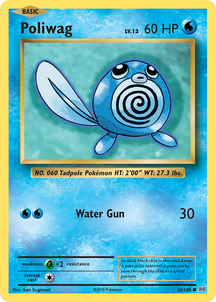 Poliwag (23/108) [XY: Evolutions] | The Gaming-Verse