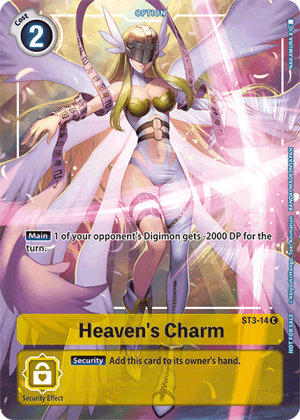 Heaven's Charm [ST3-14] (Tamer's Evolution Box) [Starter Deck: Heaven's Yellow Promos] | The Gaming-Verse