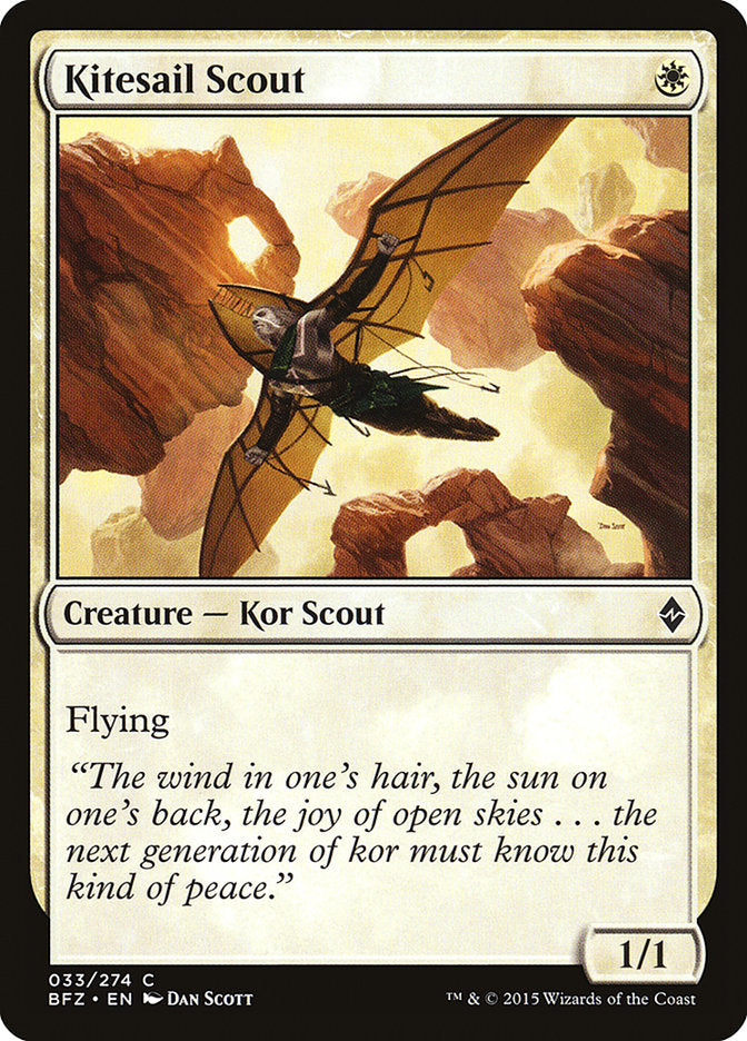 Kitesail Scout [Battle for Zendikar] | The Gaming-Verse