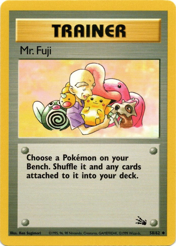 Mr. Fuji (58/62) [Fossil Unlimited] | The Gaming-Verse