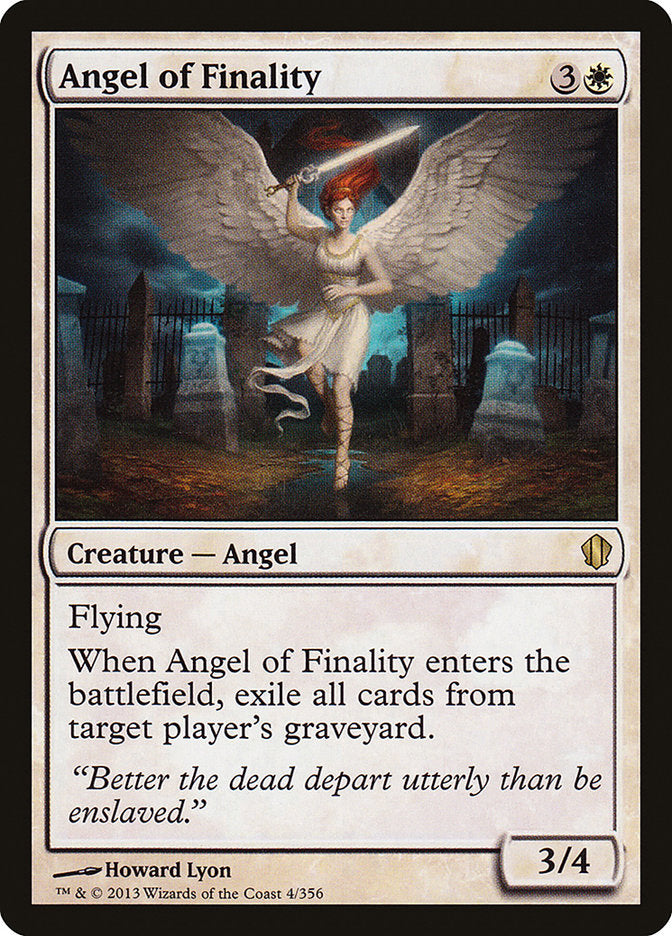 Angel of Finality [Commander 2013] | The Gaming-Verse