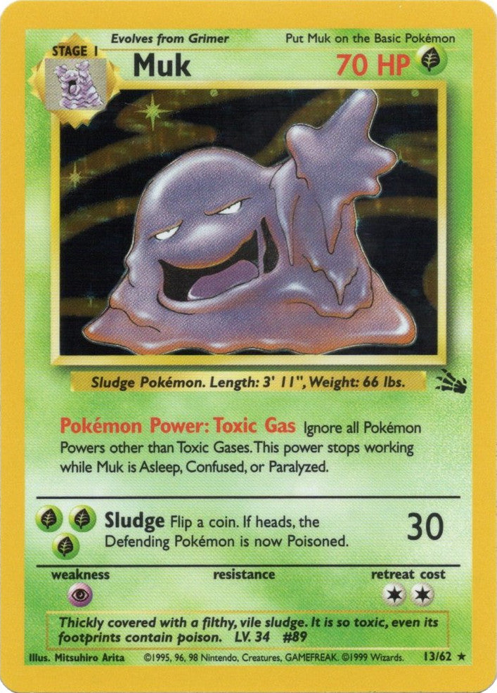 Muk (13/62) [Fossil Unlimited] | The Gaming-Verse