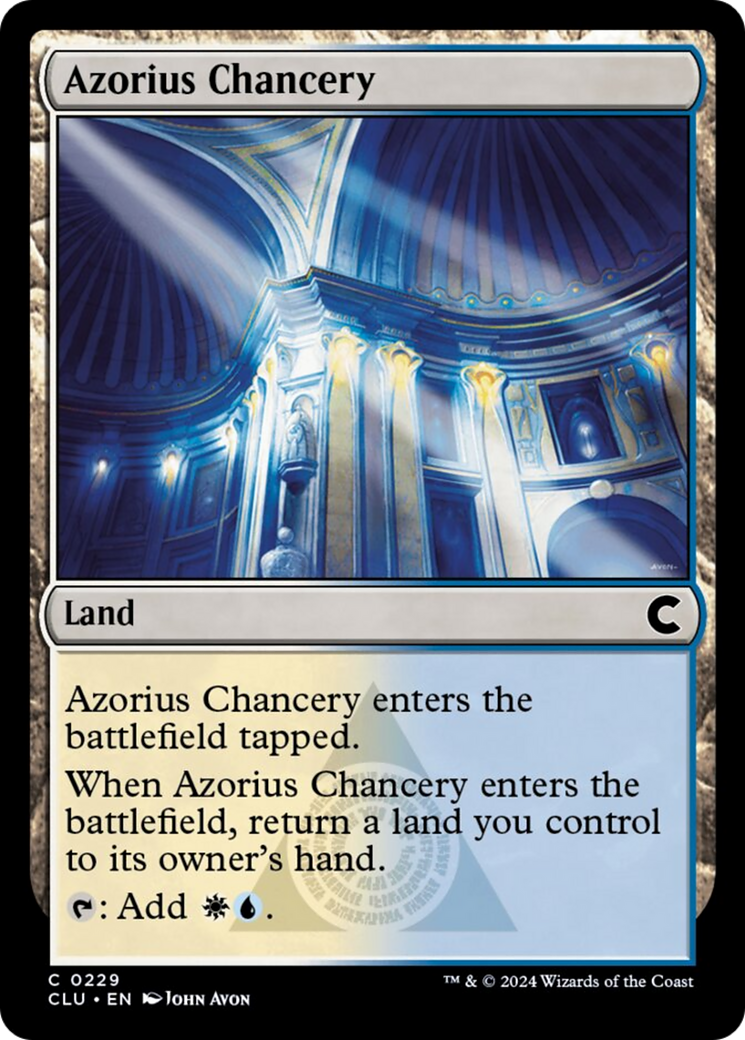 Azorius Chancery [Ravnica: Clue Edition] | The Gaming-Verse