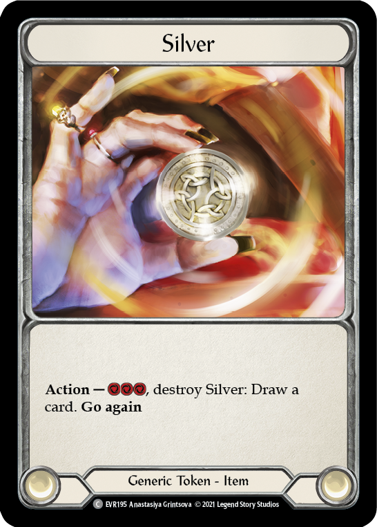 Silver [EVR195] (Everfest)  1st Edition Rainbow Foil | The Gaming-Verse