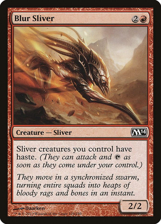 Blur Sliver [Magic 2014] | The Gaming-Verse