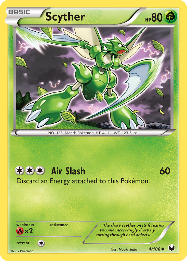 Scyther (4/108) [Black & White: Dark Explorers] | The Gaming-Verse