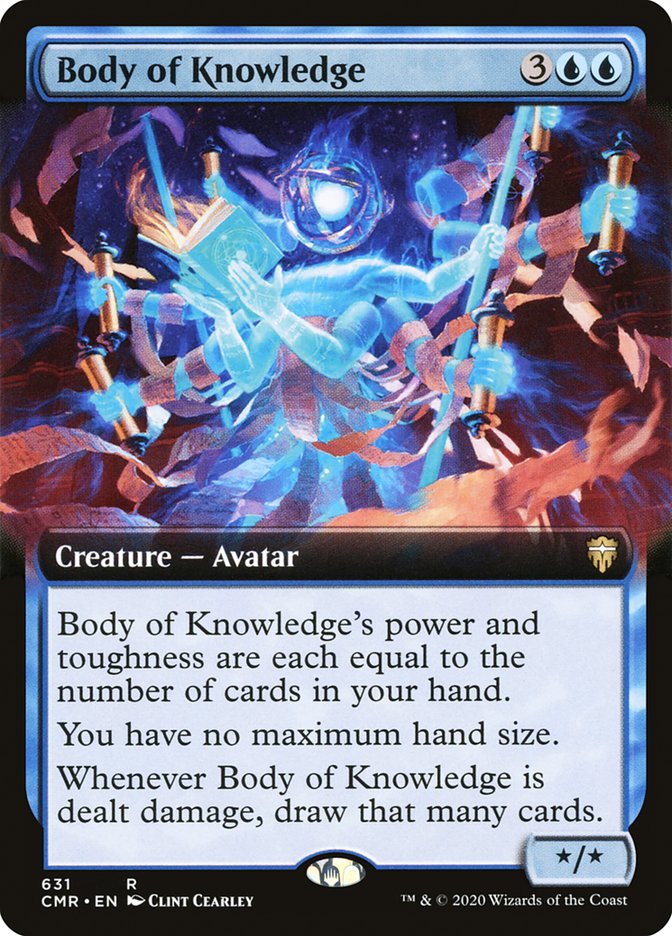 Body of Knowledge (Extended Art) [Commander Legends] | The Gaming-Verse