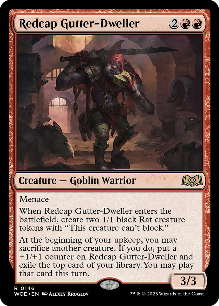 Redcap Gutter-Dweller [Wilds of Eldraine] | The Gaming-Verse