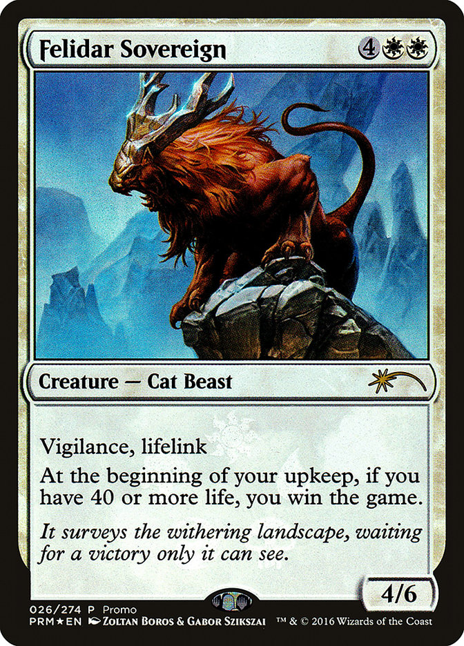 Felidar Sovereign [Resale Promos] | The Gaming-Verse