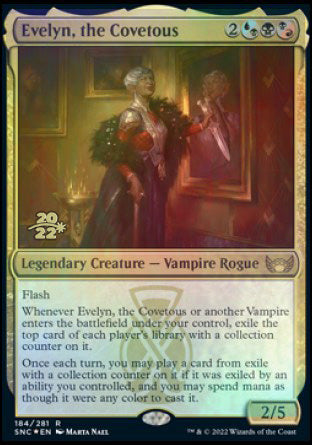 Evelyn, the Covetous [Streets of New Capenna Prerelease Promos] | The Gaming-Verse