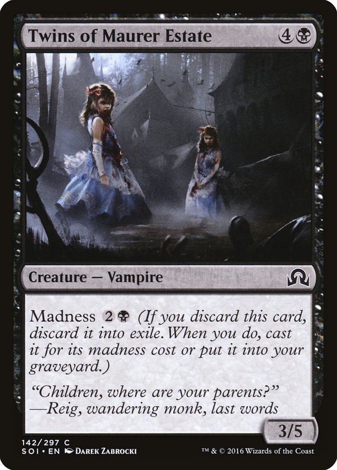 Twins of Maurer Estate [Shadows over Innistrad] | The Gaming-Verse