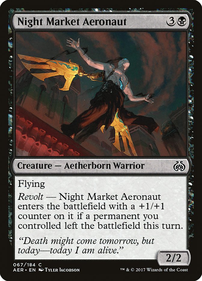 Night Market Aeronaut [Aether Revolt] | The Gaming-Verse
