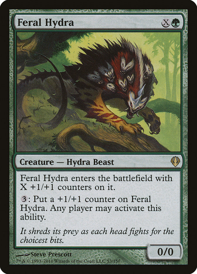 Feral Hydra [Archenemy] | The Gaming-Verse