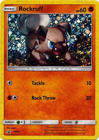 Rockruff (SM06) (General Mills Promo) [Sun & Moon: Black Star Promos] | The Gaming-Verse