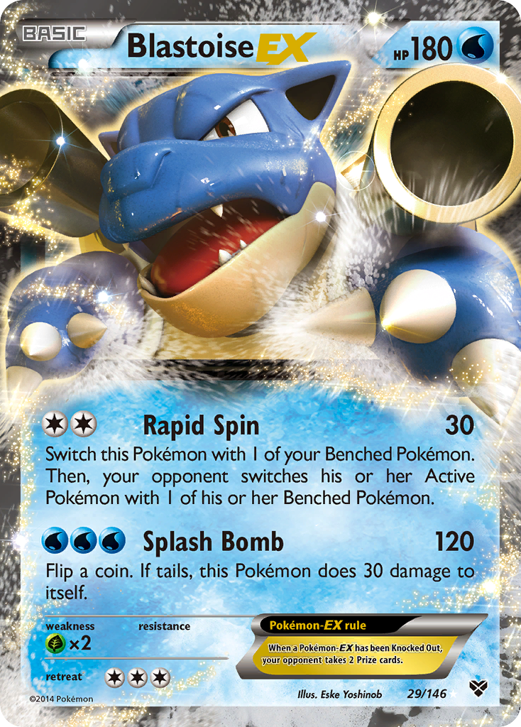 Blastoise EX (29/146) [XY: Base Set] | The Gaming-Verse