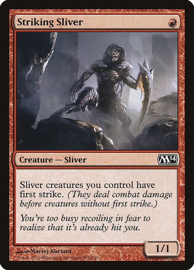 Striking Sliver [Magic 2014] | The Gaming-Verse