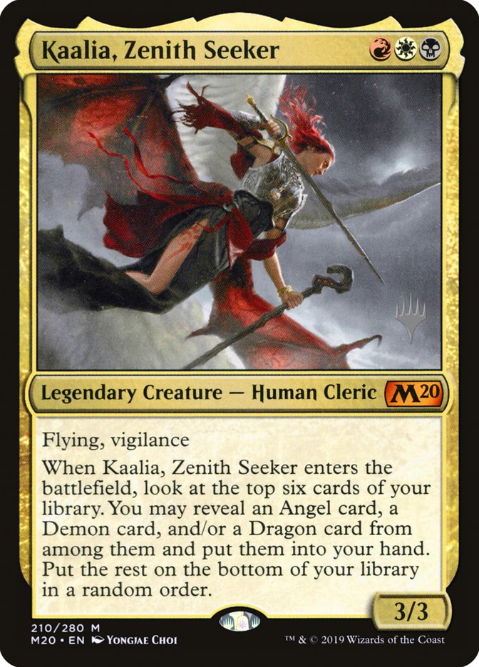 Kaalia, Zenith Seeker (Promo Pack) [Core Set 2020 Promos] | The Gaming-Verse