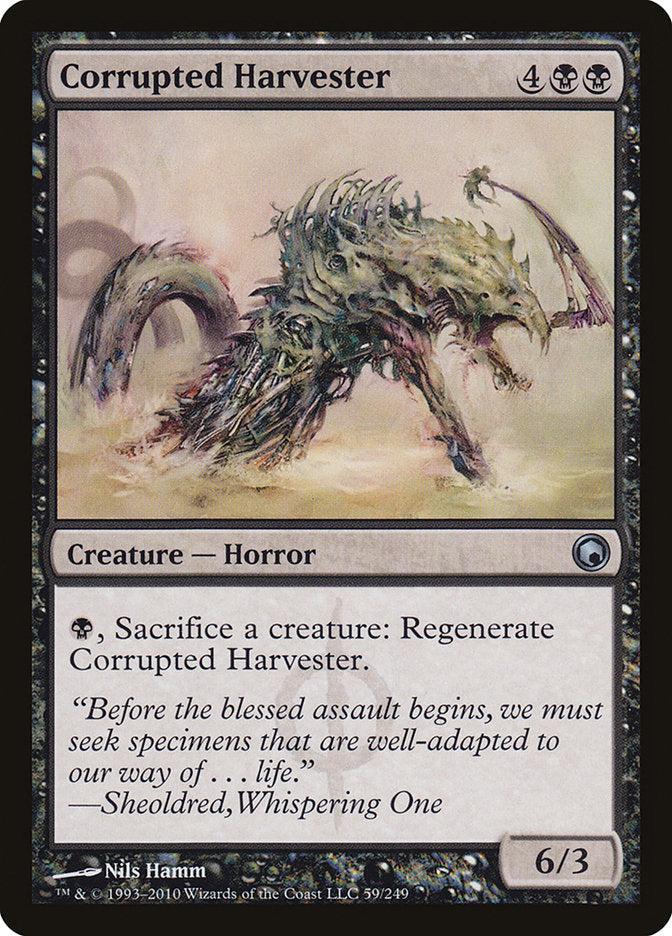 Corrupted Harvester [Scars of Mirrodin] | The Gaming-Verse