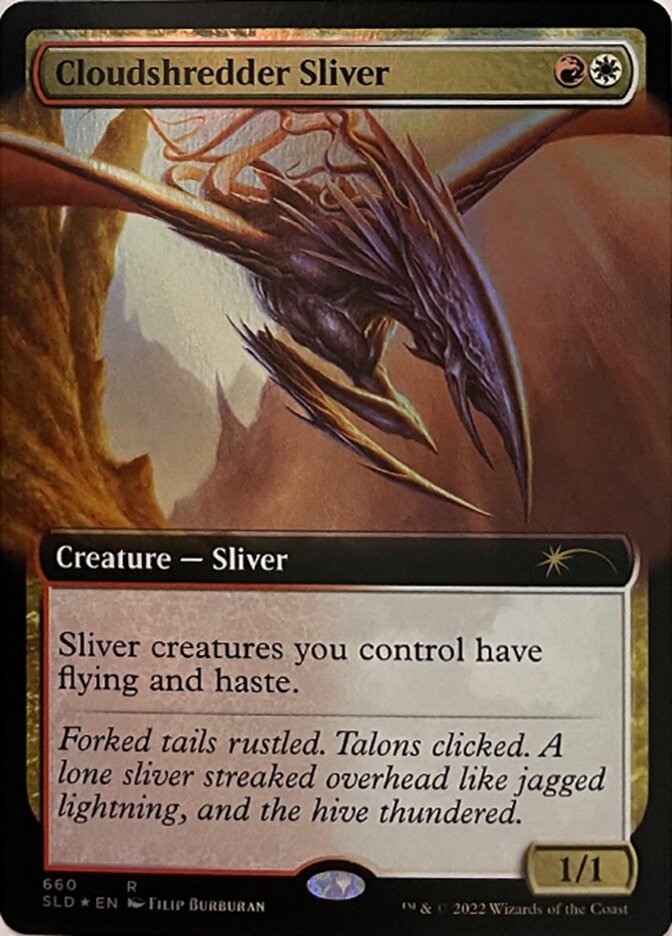 Cloudshredder Sliver (Extended Art) [Secret Lair Drop Promos] | The Gaming-Verse