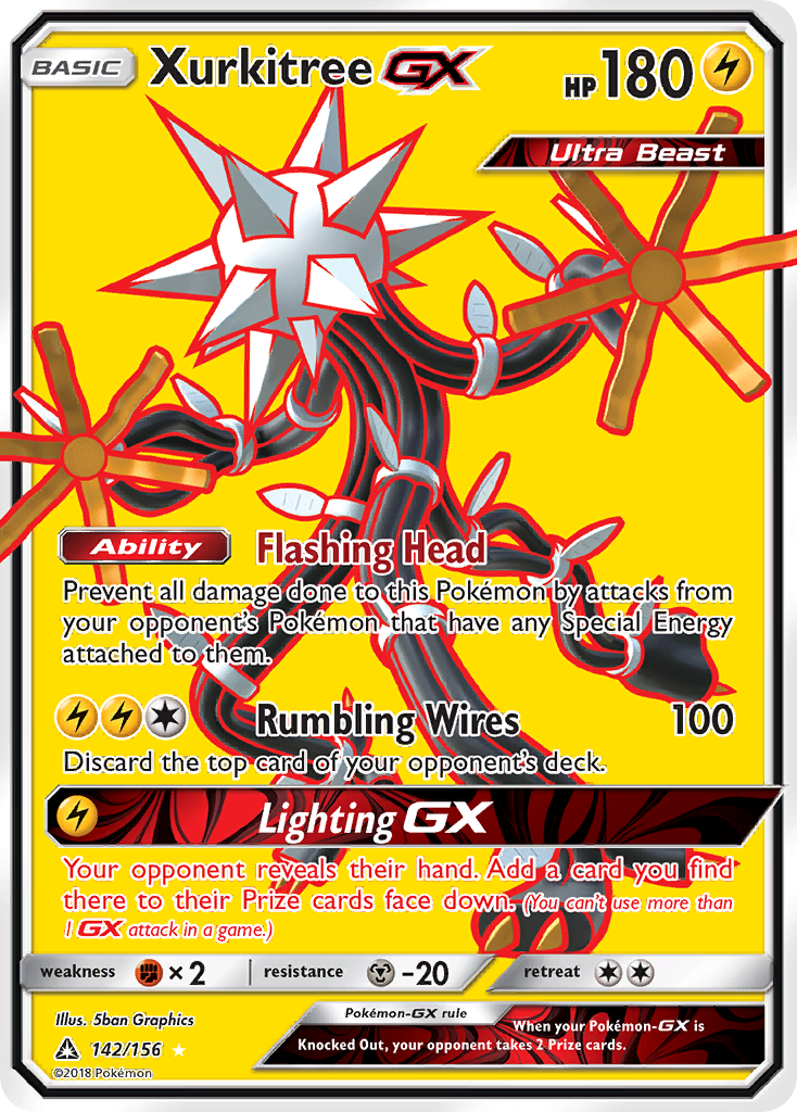 Xurkitree GX (142/156) [Sun & Moon: Ultra Prism] | The Gaming-Verse