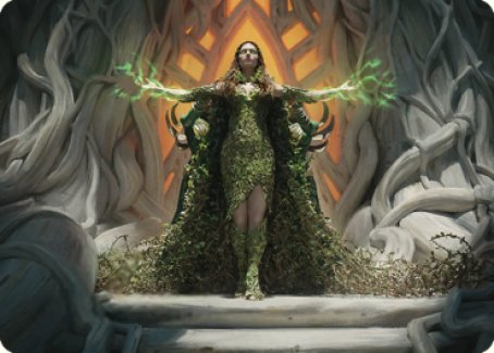 Titania, Voice of Gaea Art Card [The Brothers' War Art Series] | The Gaming-Verse