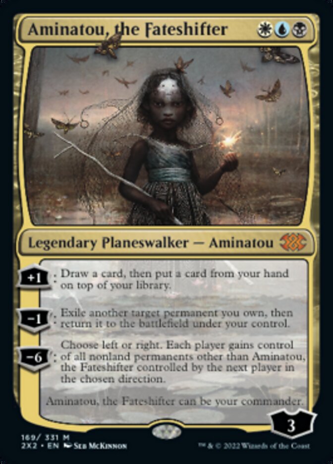 Aminatou, the Fateshifter [Double Masters 2022] | The Gaming-Verse