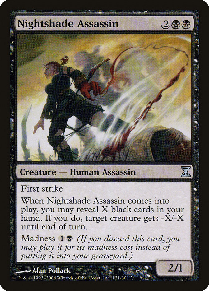 Nightshade Assassin [Time Spiral] | The Gaming-Verse