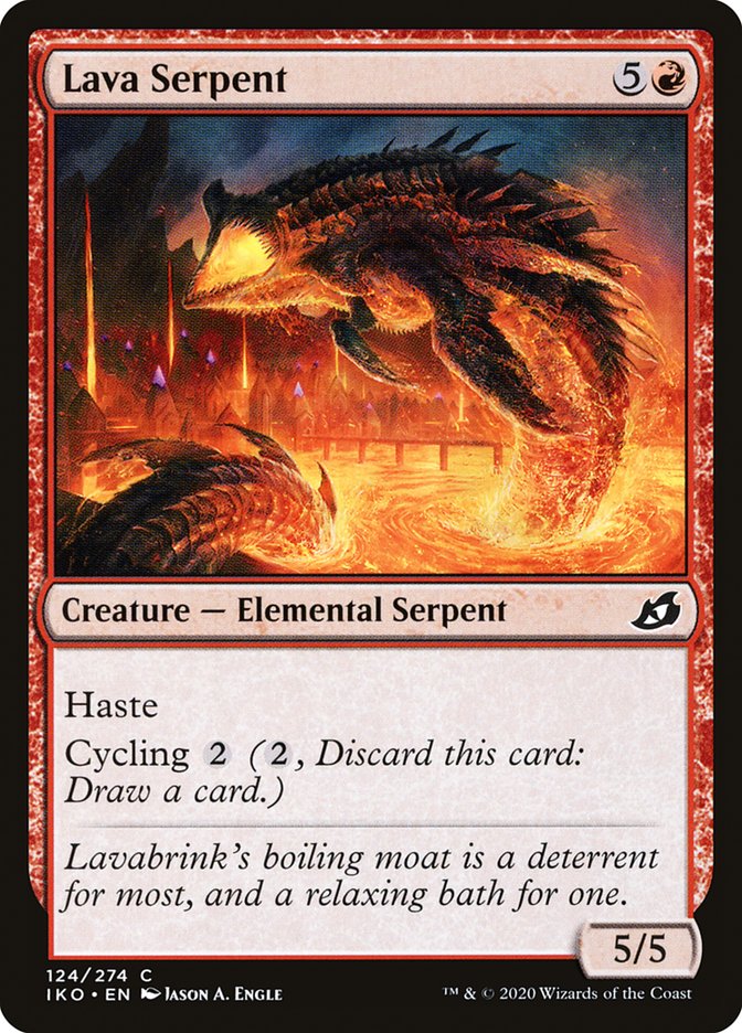 Lava Serpent [Ikoria: Lair of Behemoths] | The Gaming-Verse