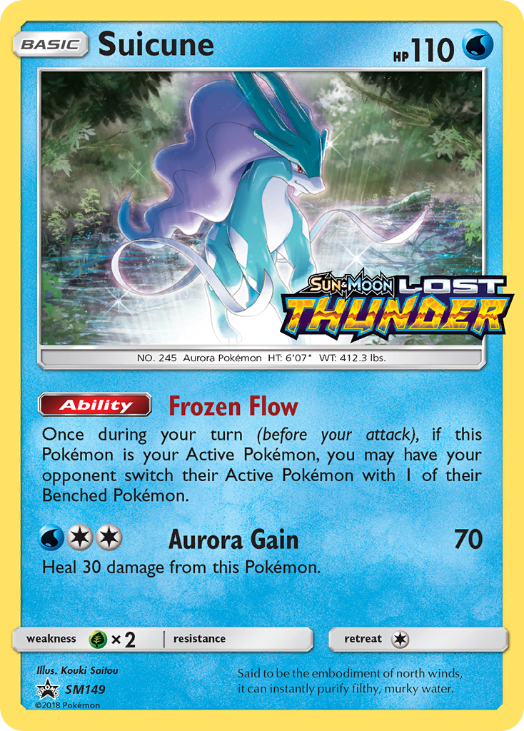 Suicune (SM149) [Sun & Moon: Black Star Promos] | The Gaming-Verse