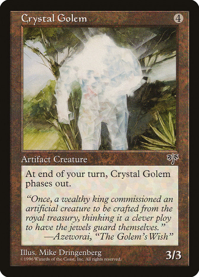 Crystal Golem [Mirage] | The Gaming-Verse