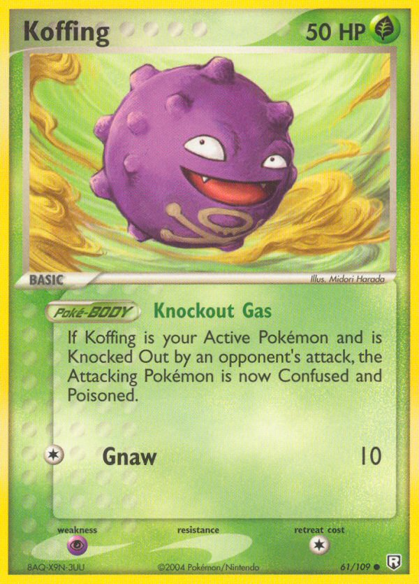 Koffing (61/109) [EX: Team Rocket Returns] | The Gaming-Verse