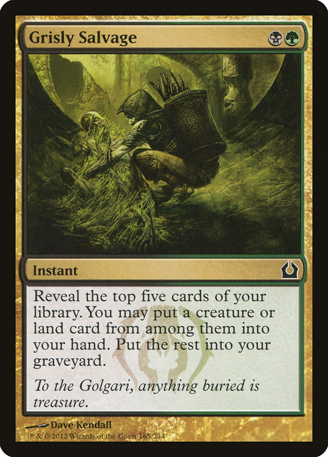 Grisly Salvage [Return to Ravnica] | The Gaming-Verse