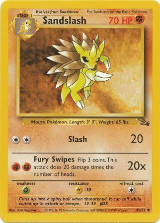 Sandslash (41/62) [Fossil Unlimited] | The Gaming-Verse