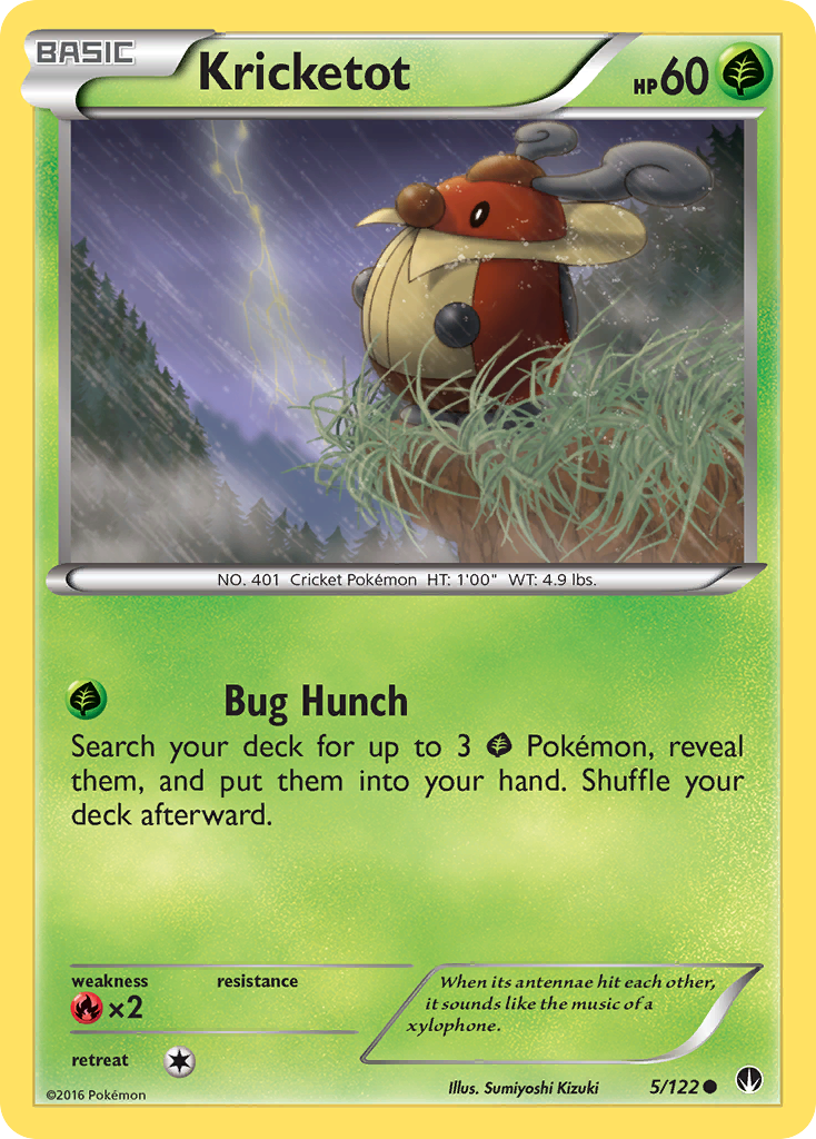 Kricketot (5/122) [XY: BREAKpoint] | The Gaming-Verse