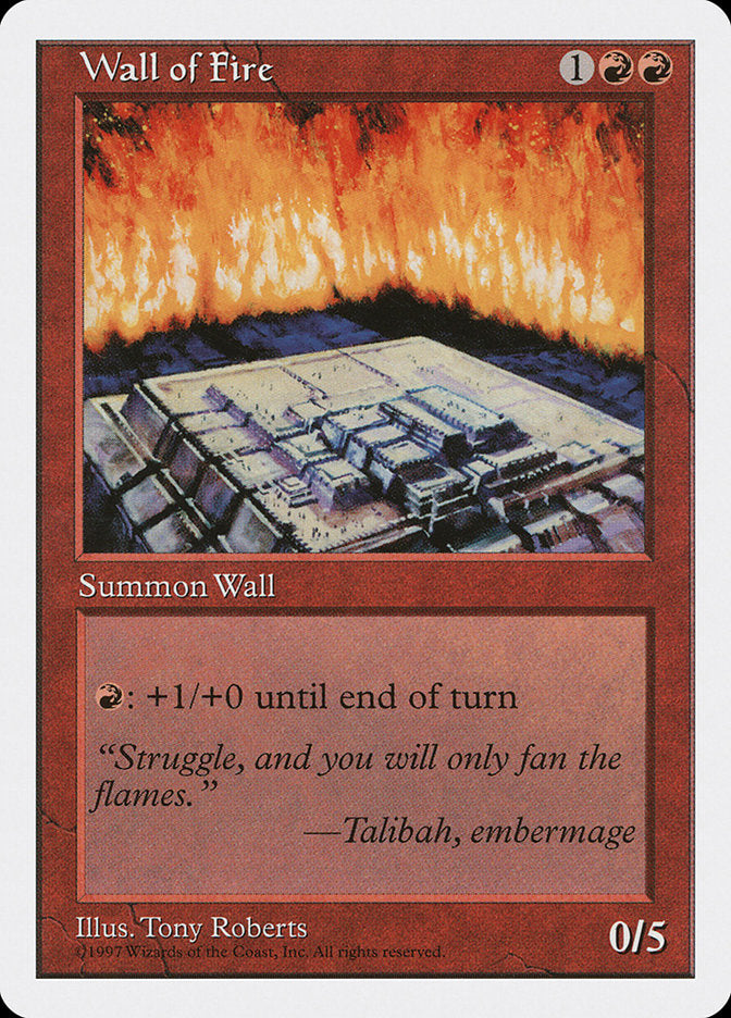 Wall of Fire [Fifth Edition] | The Gaming-Verse