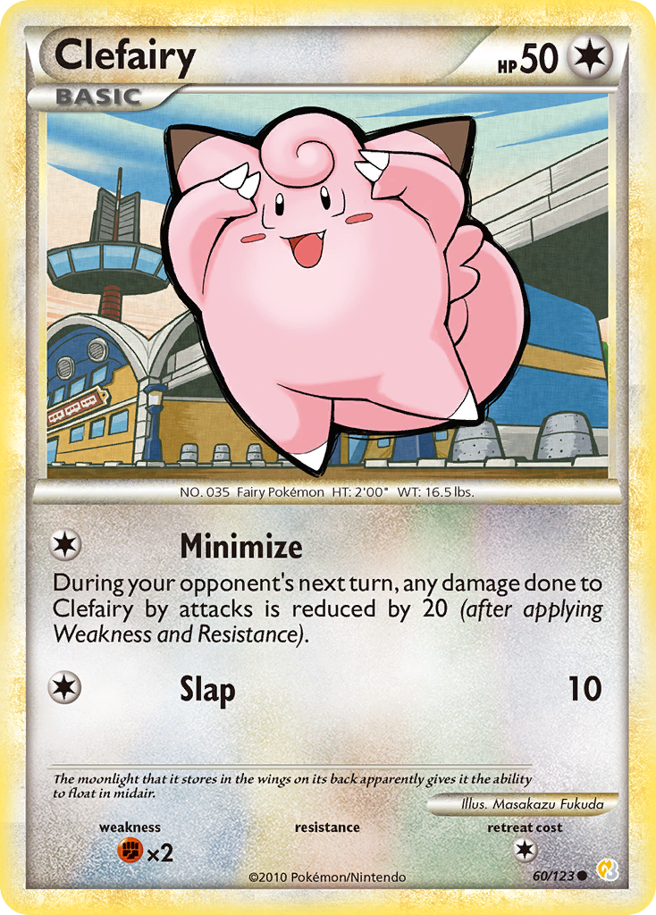 Clefairy (60/123) [HeartGold & SoulSilver: Base Set] | The Gaming-Verse