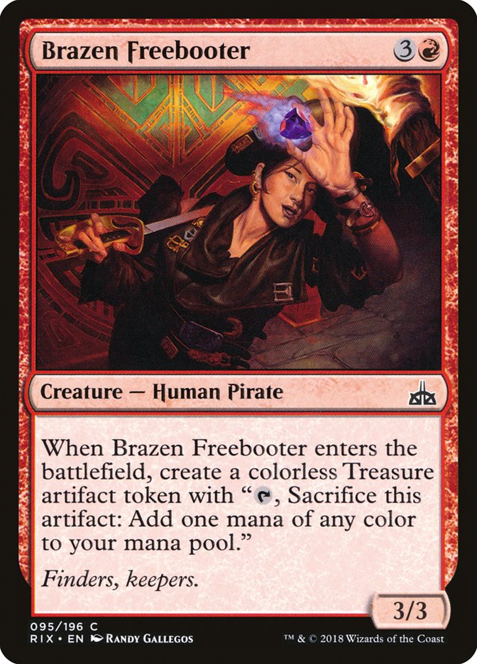 Brazen Freebooter [Rivals of Ixalan] | The Gaming-Verse