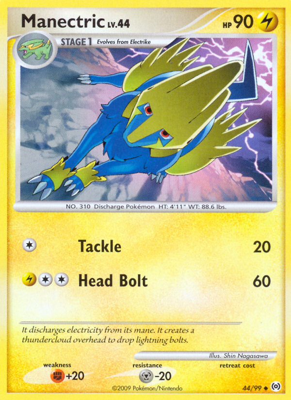 Manectric (44/99) [Platinum: Arceus] | The Gaming-Verse