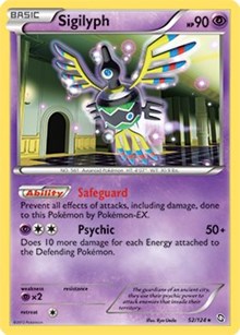 Sigilyph (52/124) (Theme Deck Exclusive) [Black & White: Dragons Exalted] | The Gaming-Verse