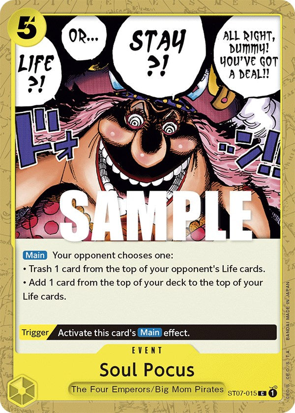 Soul Pocus [Starter Deck: Big Mom Pirates] | The Gaming-Verse