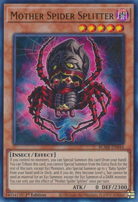 Mother Spider Splitter [BLMR-EN044] Ultra Rare | The Gaming-Verse