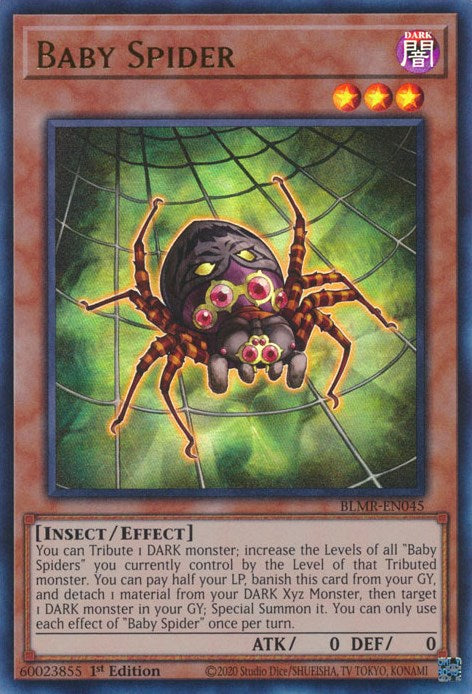 Baby Spider [BLMR-EN045] Ultra Rare | The Gaming-Verse