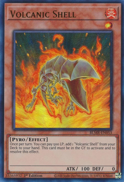 Volcanic Shell [BLMR-EN053] Ultra Rare | The Gaming-Verse