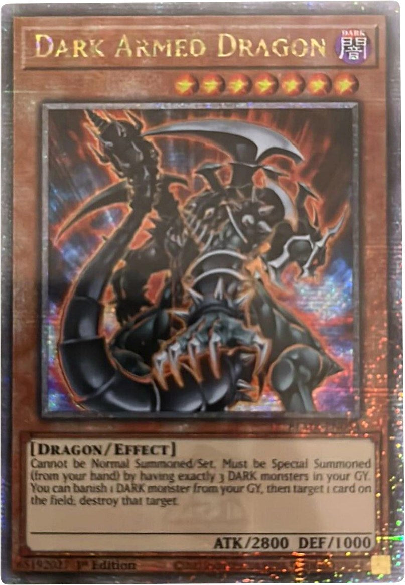 Dark Armed Dragon [BLMR-EN054] Quarter Century Secret Rare | The Gaming-Verse