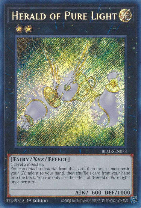 Herald of Pure Light [BLMR-EN078] Secret Rare | The Gaming-Verse